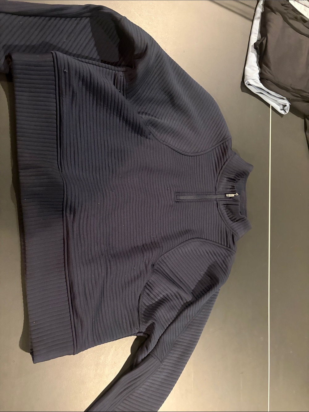 Zella black quarter zip